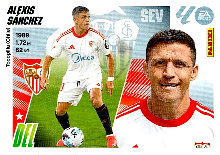 LIGA ESTE 2025/2026 ALEXIS SANCHEZ Nº18 BIS CUARTA EDICION