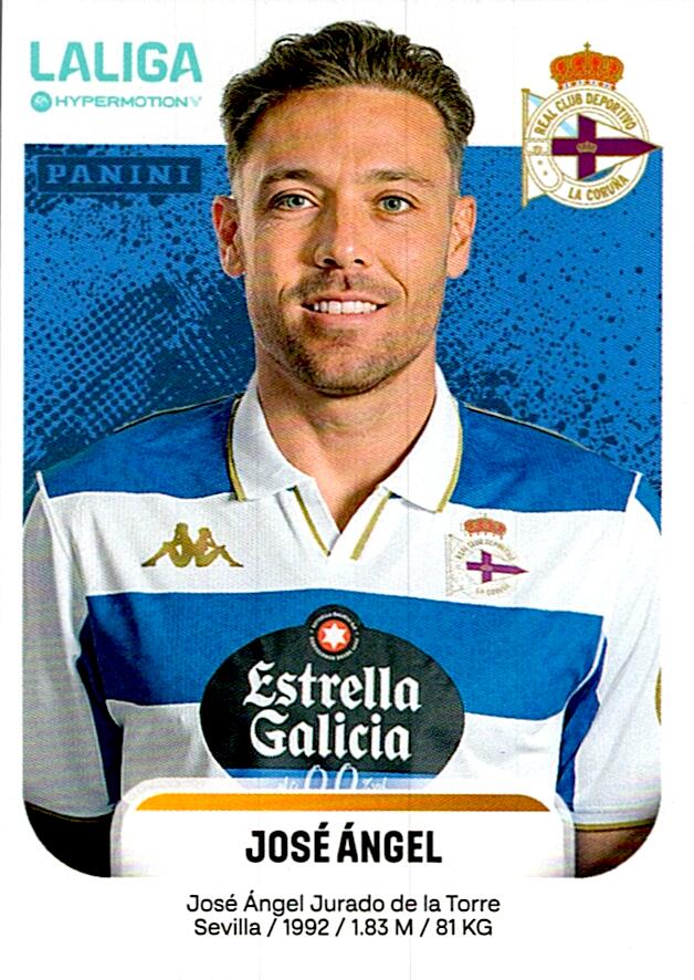 LALIGA HYPERMOTION 2025-26 JOSE ANGEL DEPORTIVO DE LA CORUÑA Nº182