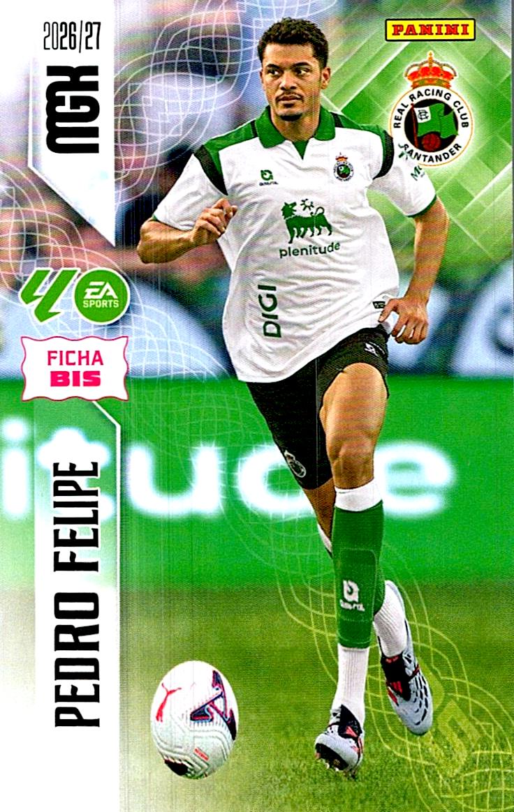 MEGACRACKS 2026/2027 PEDRO FELIPE FICHA BIS Nº277 BIS SEGUNDA EDICION