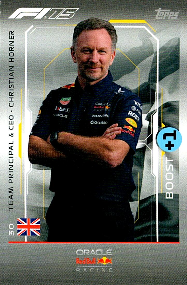 Turbo Attax 2025 CHRISTIAN HORNER nº30