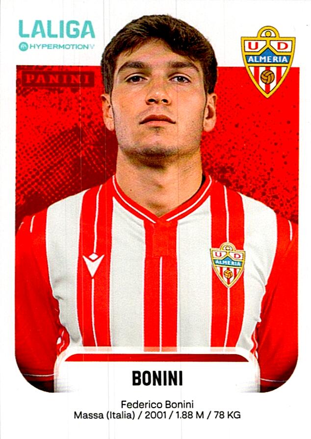 LALIGA HYPERMOTION 2025-26 BONINI ALMERIA Nº28