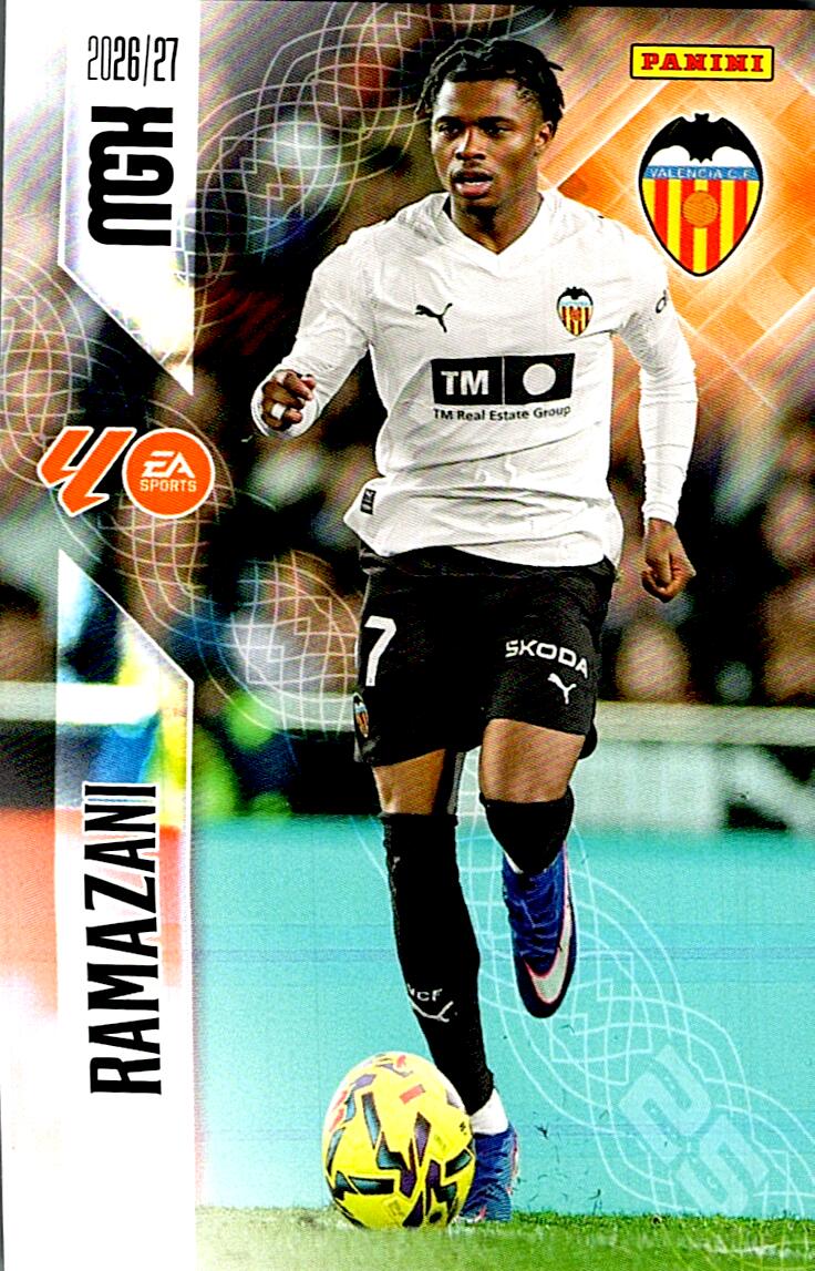 MEGACRACKS 2026/2027 RAMAZANI VALENCIA CF Nº357