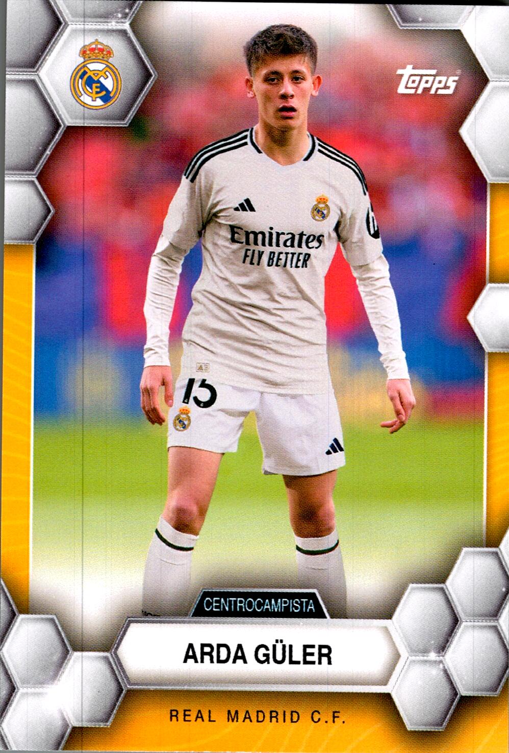 FAN SET REAL MADRID 2024/25 ARDA GÜLER Nº16