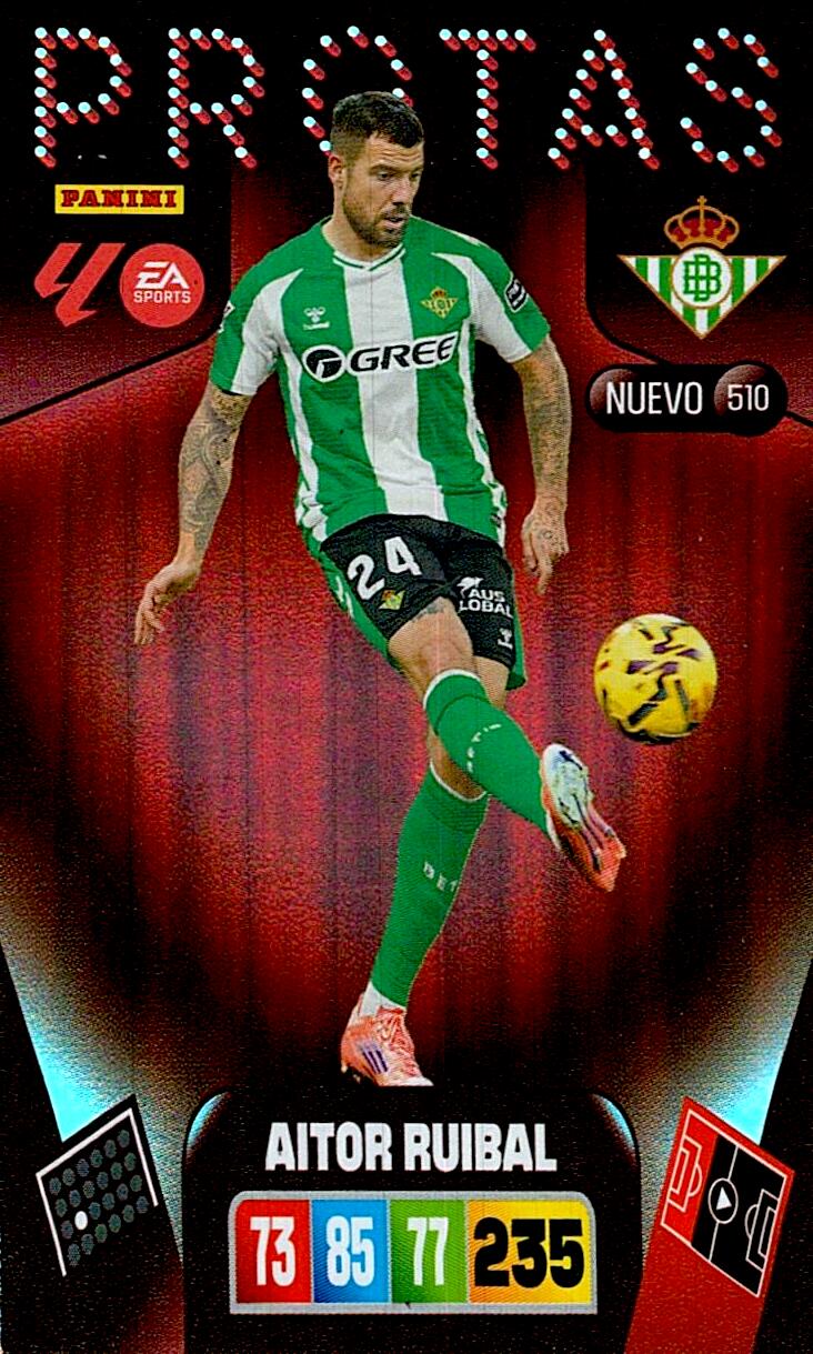 ADRENALYN LA LIGA 2025/2026 AITOR RUIBAL NUEVO PROTAS Nº510