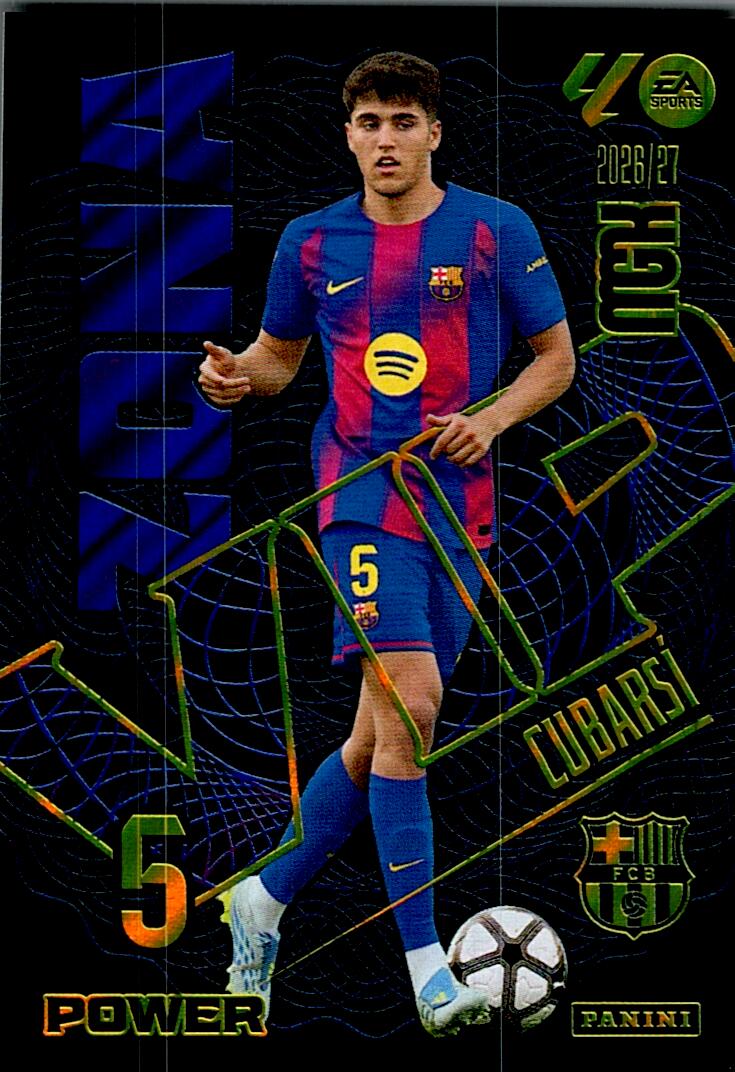 MEGACRACKS 2026/2027 ZONA VIP POWER CUBARSÍ FC BARCELONA Nº391P