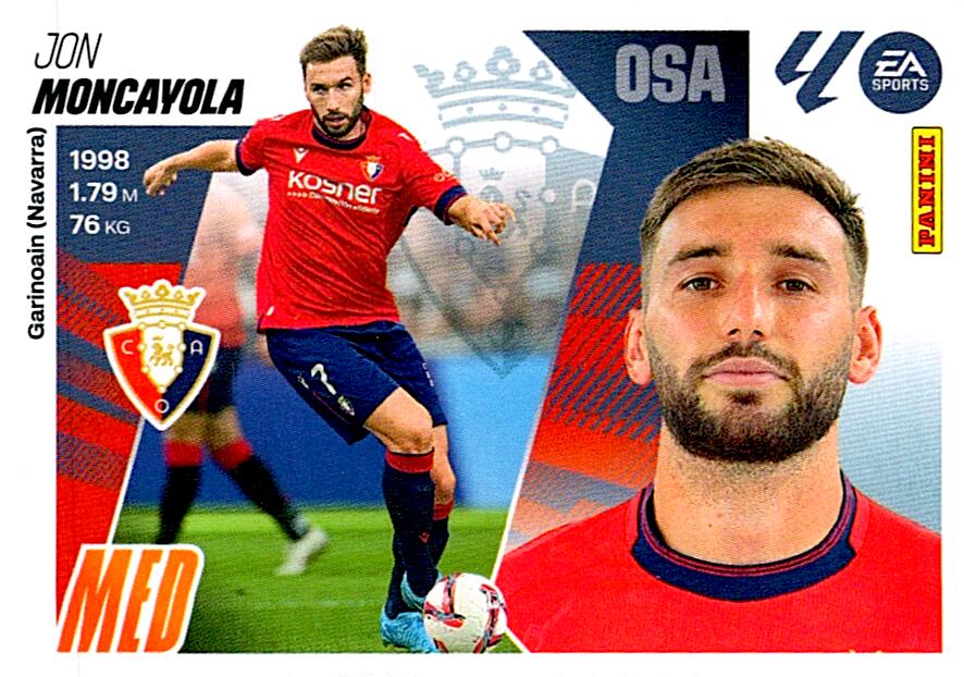 LIGA ESTE 2025/2026 CA OSASUNA MONCAYOLA Nº11