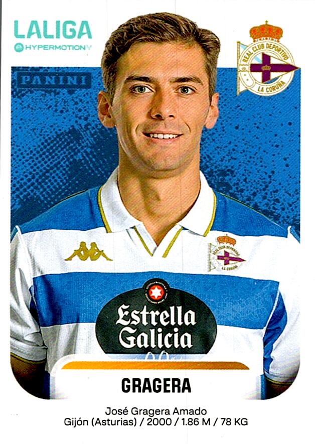 LALIGA HYPERMOTION 2025-26 GRAGERA DEPORTIVO DE LA CORUÑA Nº183