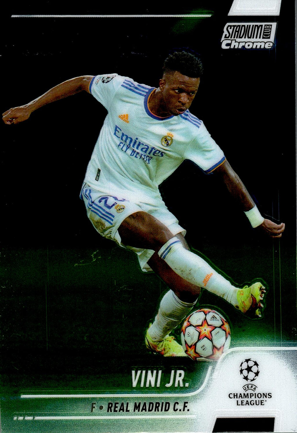 TOPPS STADIUM CHROME UCL 2021/2022 VINI JR. Nº33