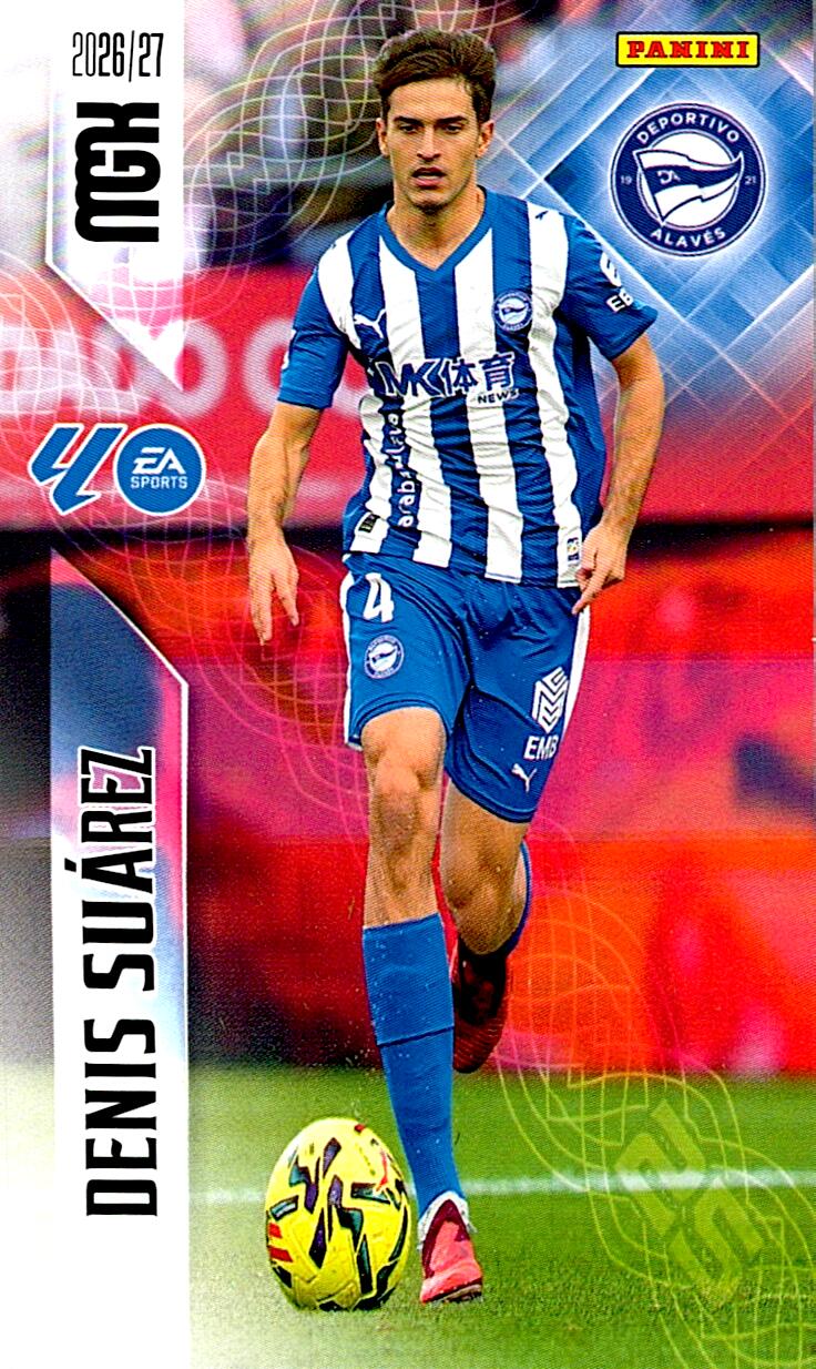 MEGACRACKS 2026/2027 DENIS SUÁREZ  D.ALAVÉS Nº32