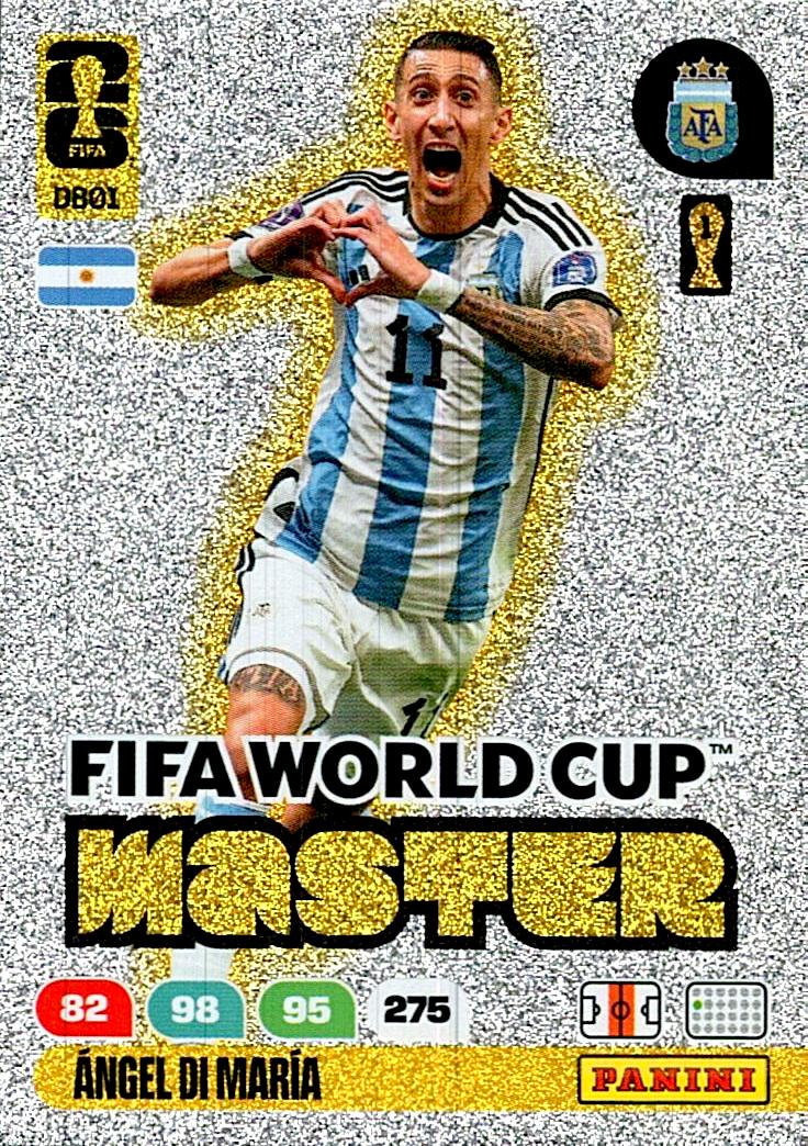 ADRENALYN WORLD CUP 2026 ANGEL DI MARIA NºDB01