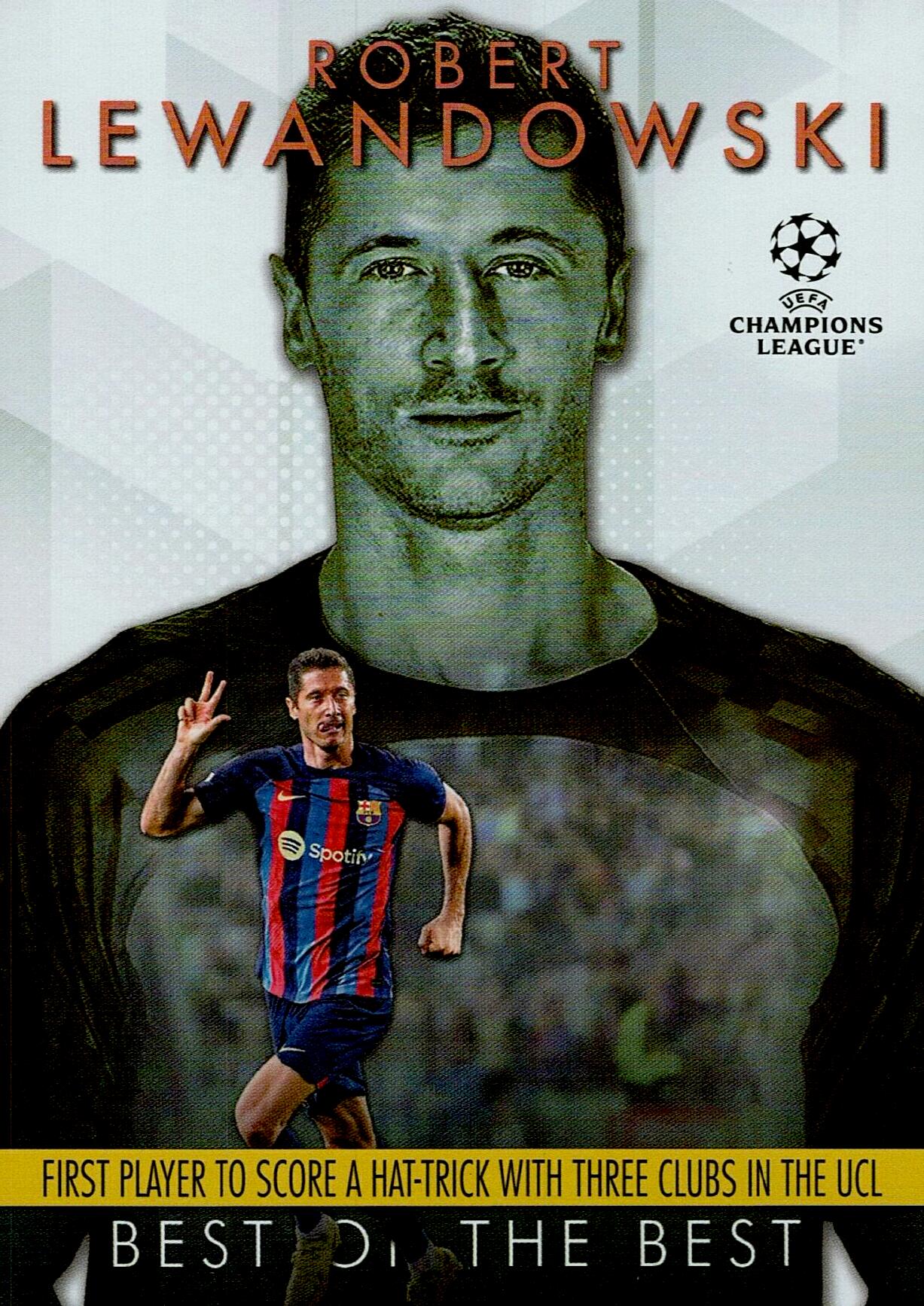 TOPPS UEFA 2023/2024 BEST OF THE BEST LEWANDOWSKI NºBM-7