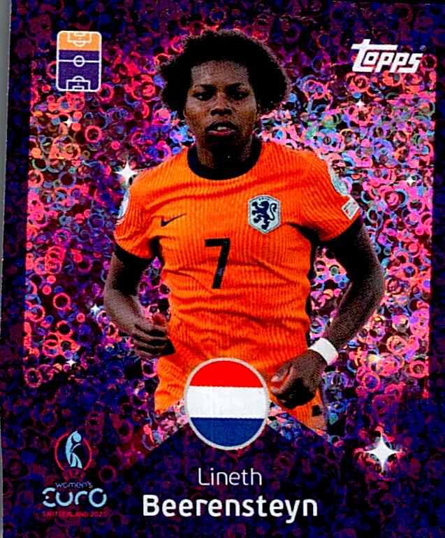 TOPPS WOMEN´S EURO SWITZERLAND 2025 LINETH BEERENSTEYN Nº171