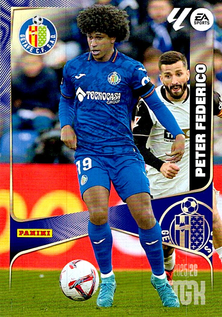 MEGACRACKS 2025/2026 GETAFE CF PETER FEDERICO Nº176