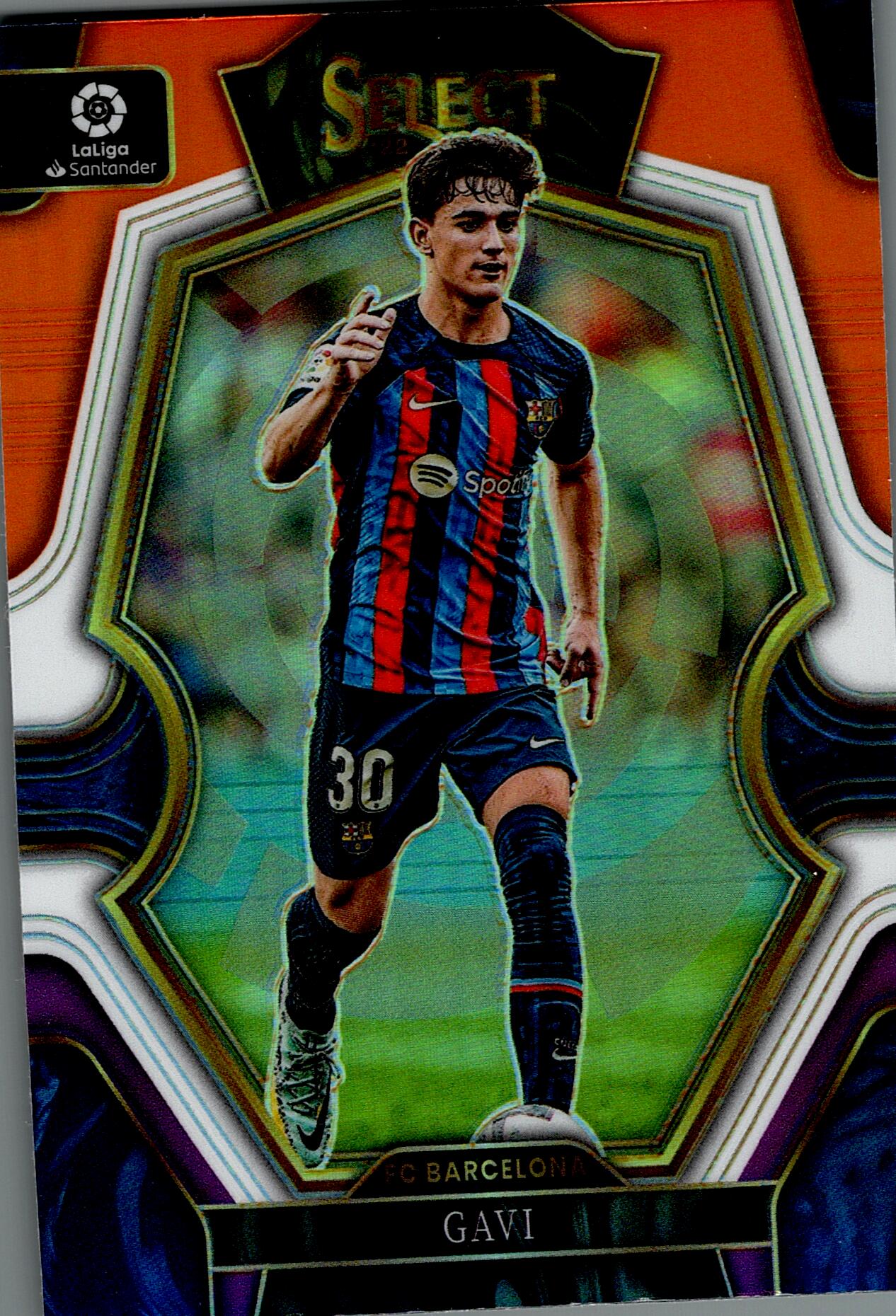 PANINI SELECT LA LIGA 2022/2023 GAVI MULTICOLOR Nº133