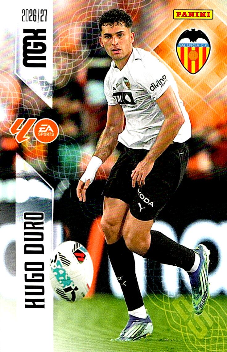 MEGACRACKS 2026/2027 HUGO DURO VALENCIA CF Nº358