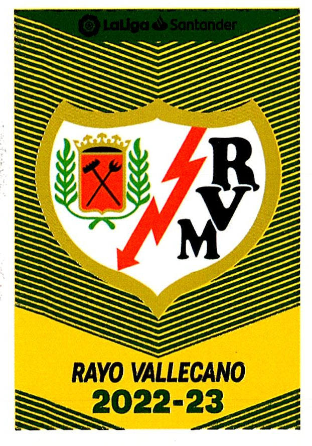 Cromo Liga Este 2022/2023 ESCUDO RAYO VALLECANO Nº1
