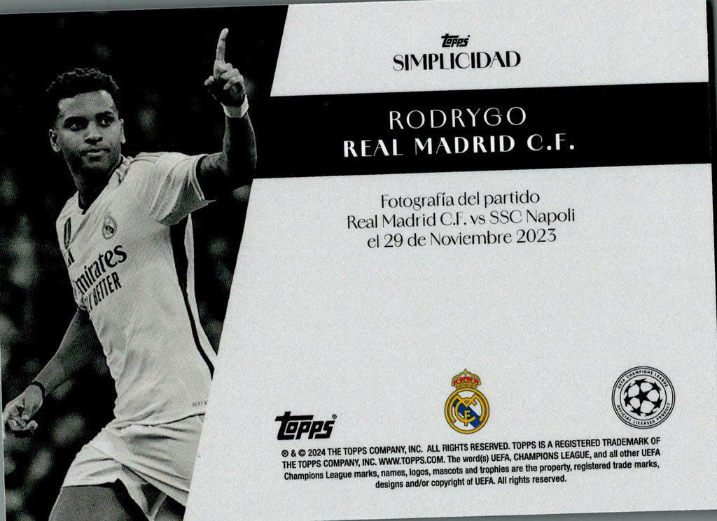 TOPPS SIMPLICIDAD RODRYGO