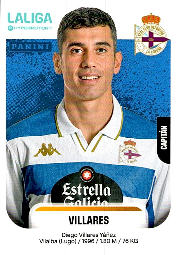 LALIGA HYPERMOTION 2025-26 VILLARES DEPORTIVO DE LA CORUÑA Nº184