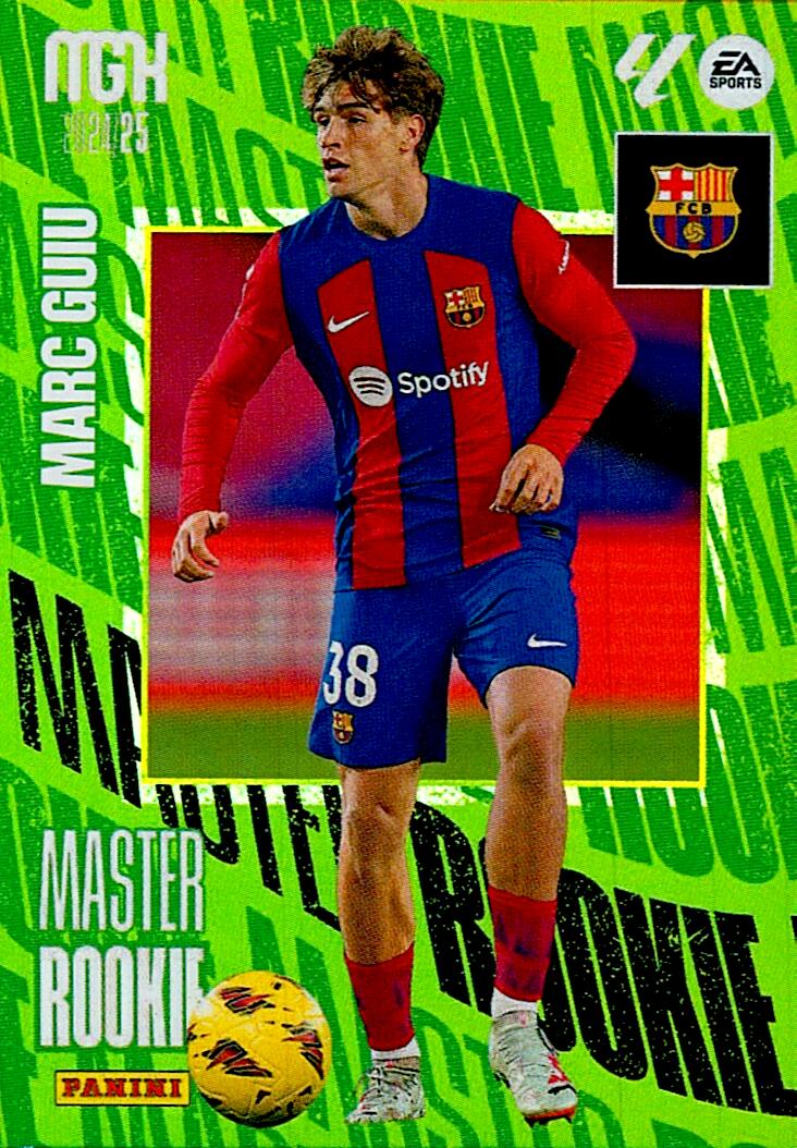 Megacracks 2024/2025 MARC GUIU MASTER ROOKIE Nº 419