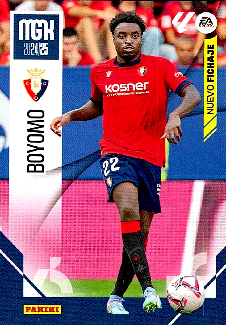 MEGACRACKS 2024/2025 BOYOMO NUEVO FICHAJE Nº491 TERCERA EDICION
