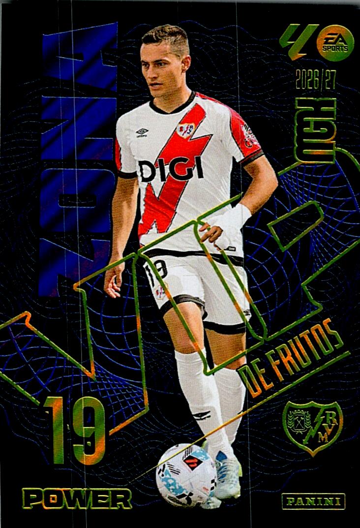 MEGACRACKS 2026/2027 ZONA VIP POWER DE FRUTOS RAYO VALLECANO Nº392P