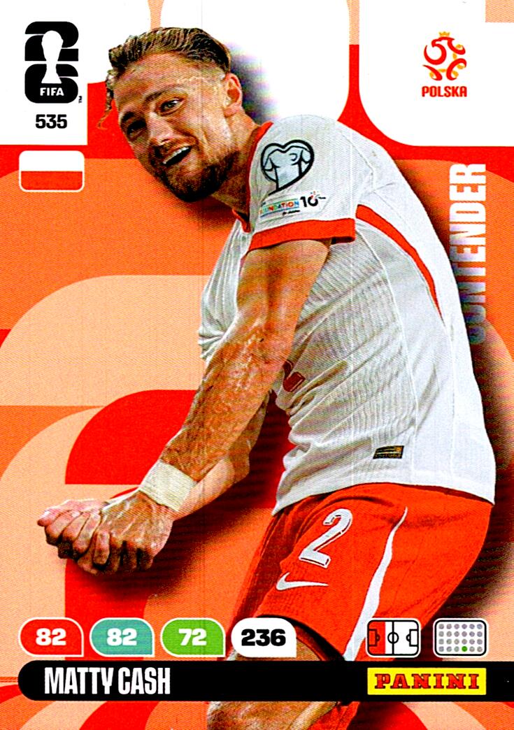ADRENALYN WORLD CUP 2026 MATTY CASH POLSKA Nº535