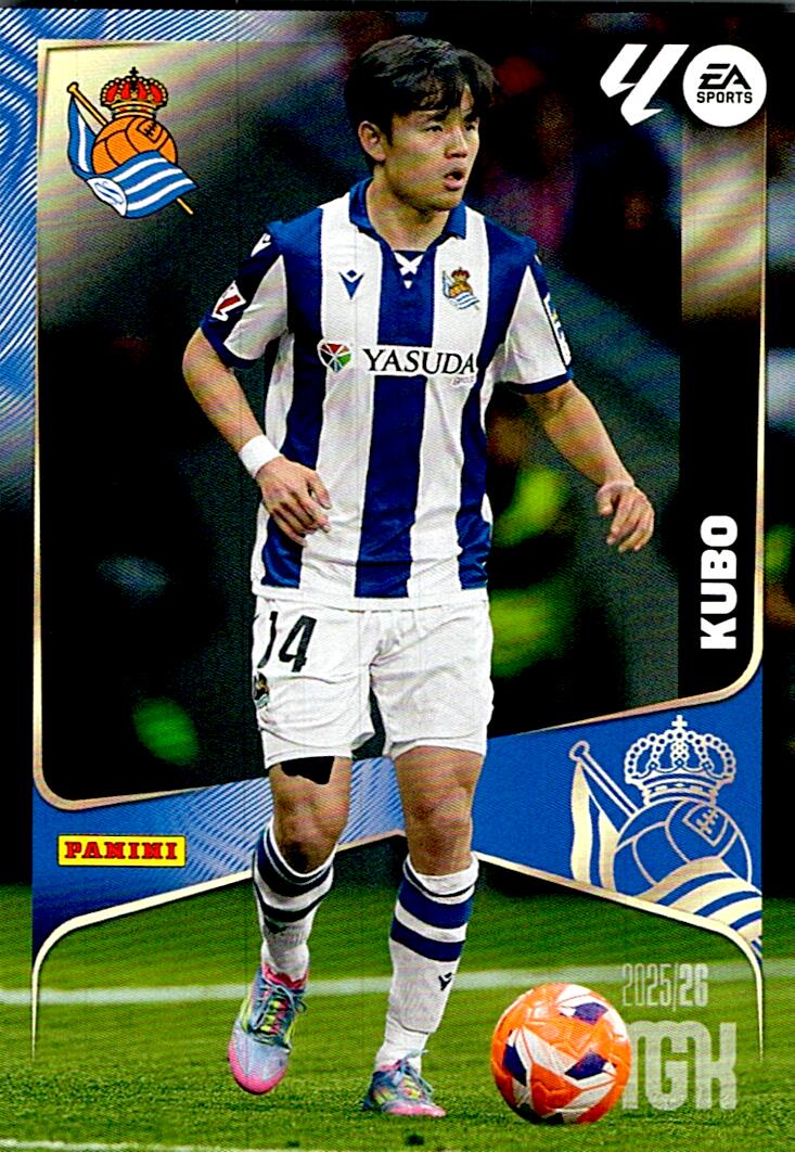 MEGACRACKS 2025/2026 KUBO REAL SOCIEDAD Nº320