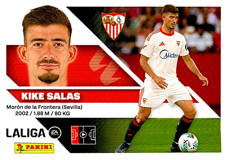 LIGA ESTE 2026/2027  SEVILLA FC KIKE SALAS Nº7