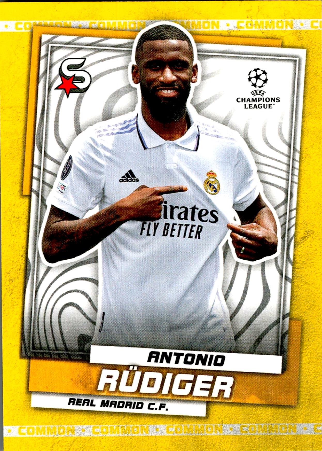 TOPPS SUPER STARS 2022/2023 ANTONIO RÜDIGER Nº39