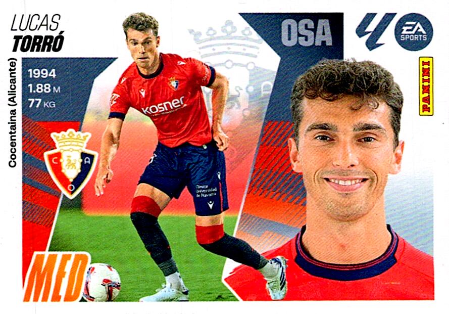 LIGA ESTE 2025/2026 CA OSASUNA TORRO Nº12