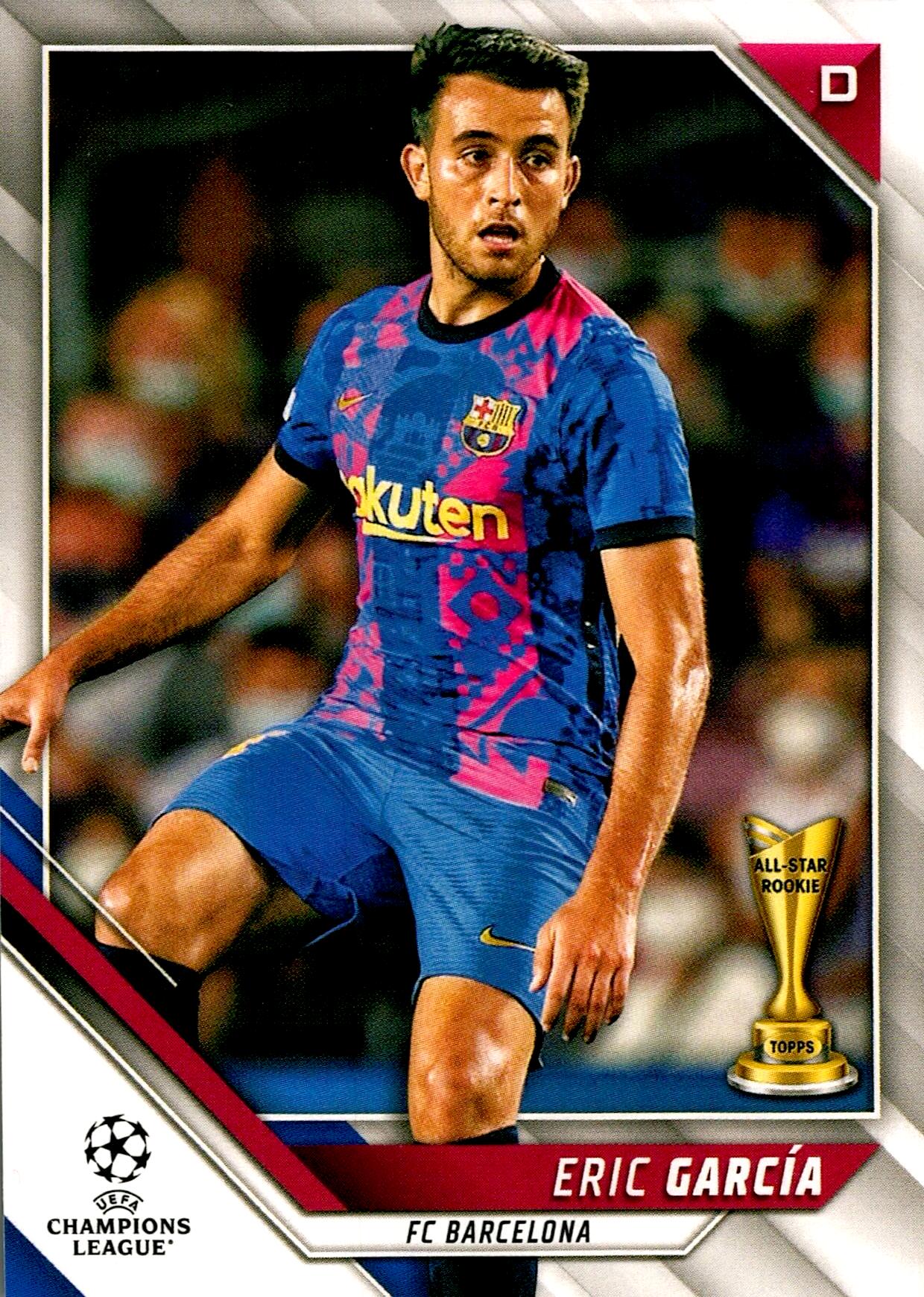 TOPPS UEFA CHAMPIONS LEAGUE 2021/2022 ERIC GARCIA ALL STARS ROOKIE Nº96