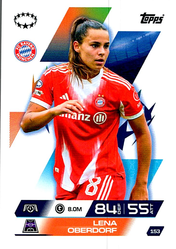 TOPPS MATCH ATTAX EXTRA 2025/26 LENA OBERDORF Nº153