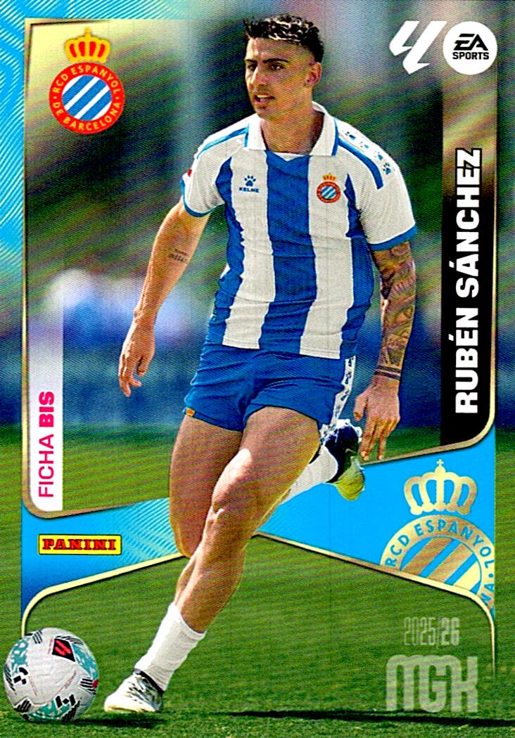 MEGACRACKS 2025/2026 RUBEN SANCHEZ COLOCA Nº154 BIS SEGUNDA EDICION