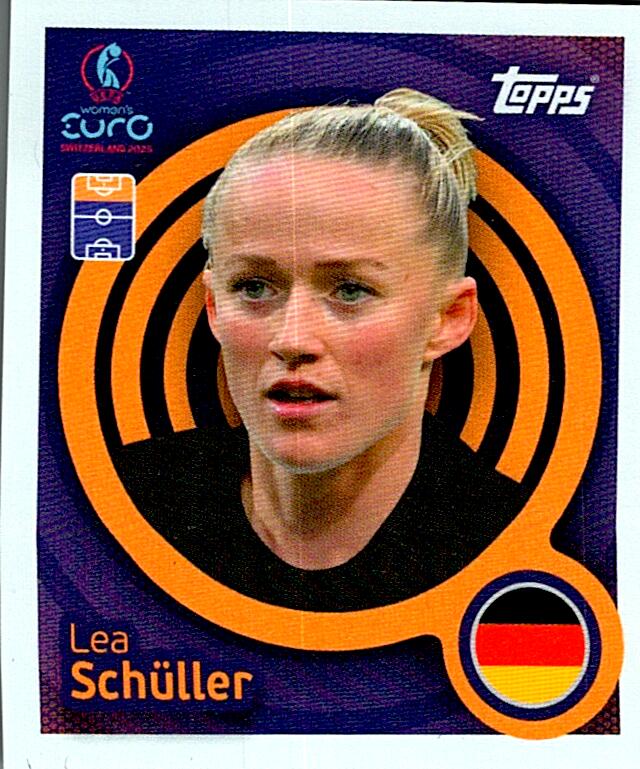 TOPPS WOMEN´S EURO SWITZERLAND 2025 LEA SCHÜLLER Nº173