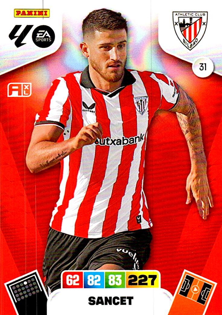 ADRENALYN LA LIGA 2025/2026 SANCET ATHLETIC CLUB Nº31