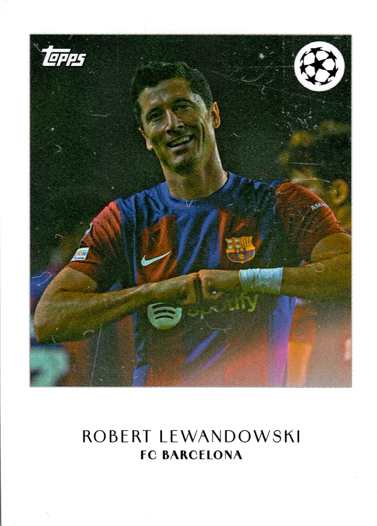 TOPPS SIMPLICIDAD UCL 2023/2024 LEWANDOWSKI