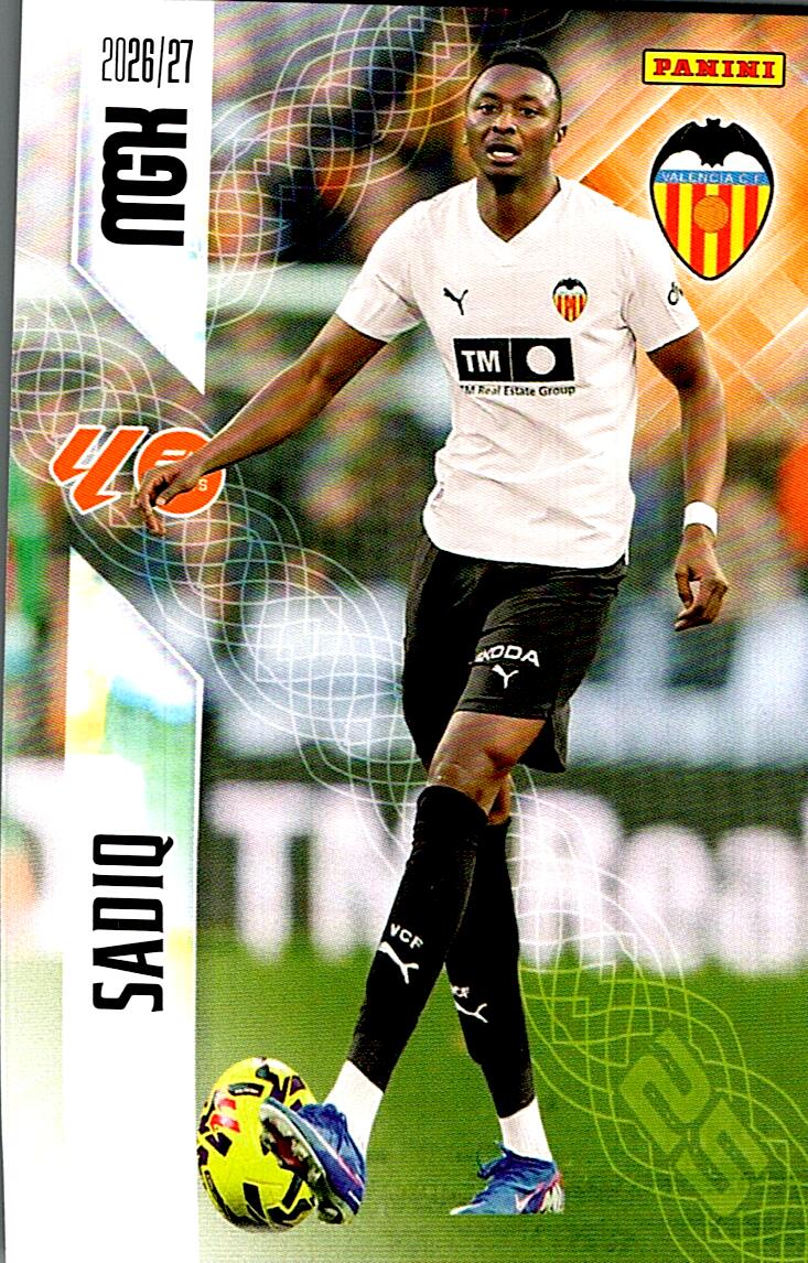 MEGACRACKS 2026/2027 SADIQ VALENCIA CF Nº360