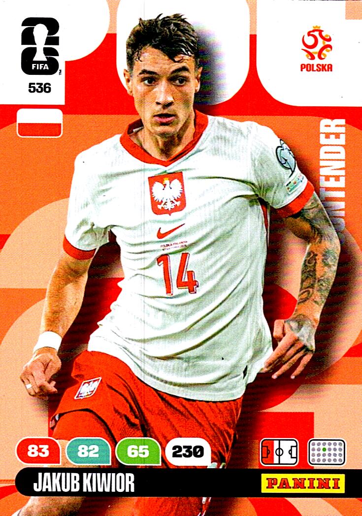 ADRENALYN WORLD CUP 2026 JAKUB KIWIOR POLSKA Nº536