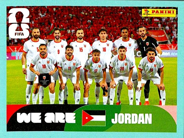 STICKERS FIFA WORLD CUP 2026 ALINEACION NºJOR 13