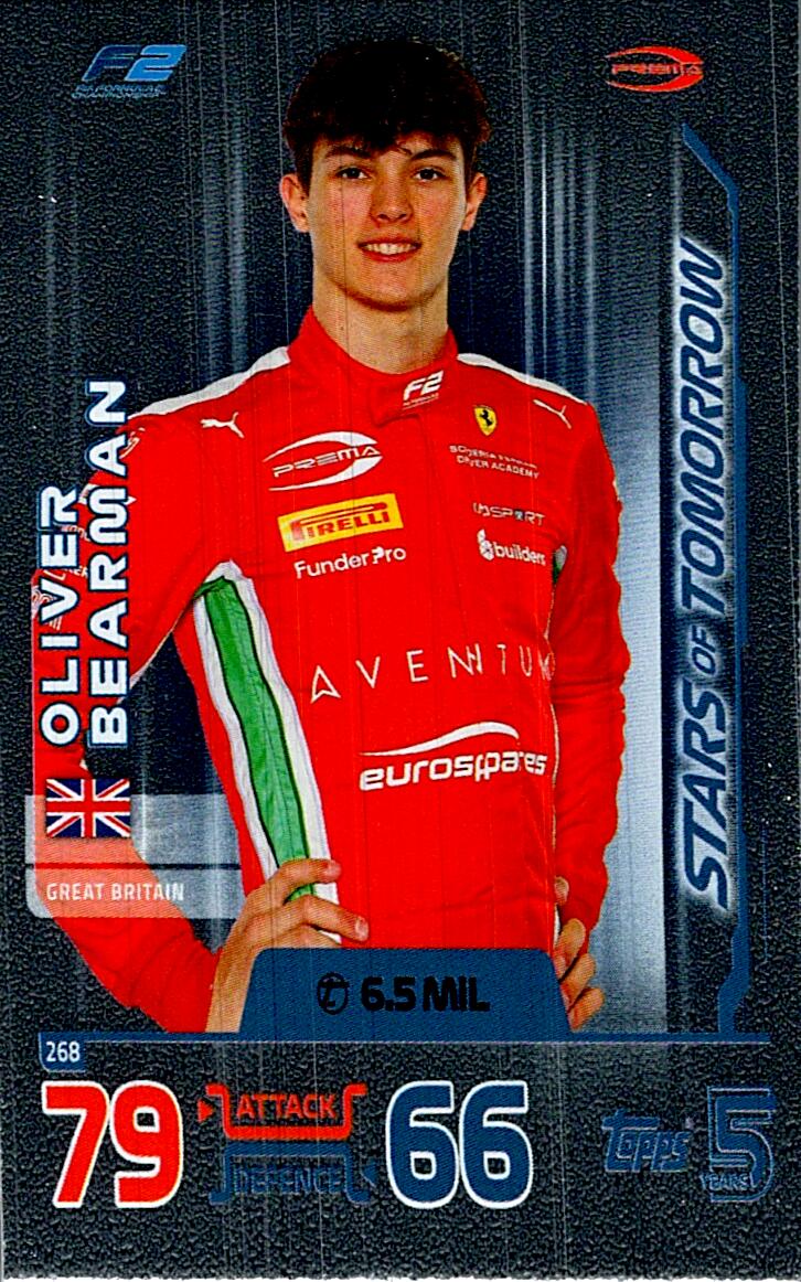 TOPPS TURBO ATTAX 2024 Nº268