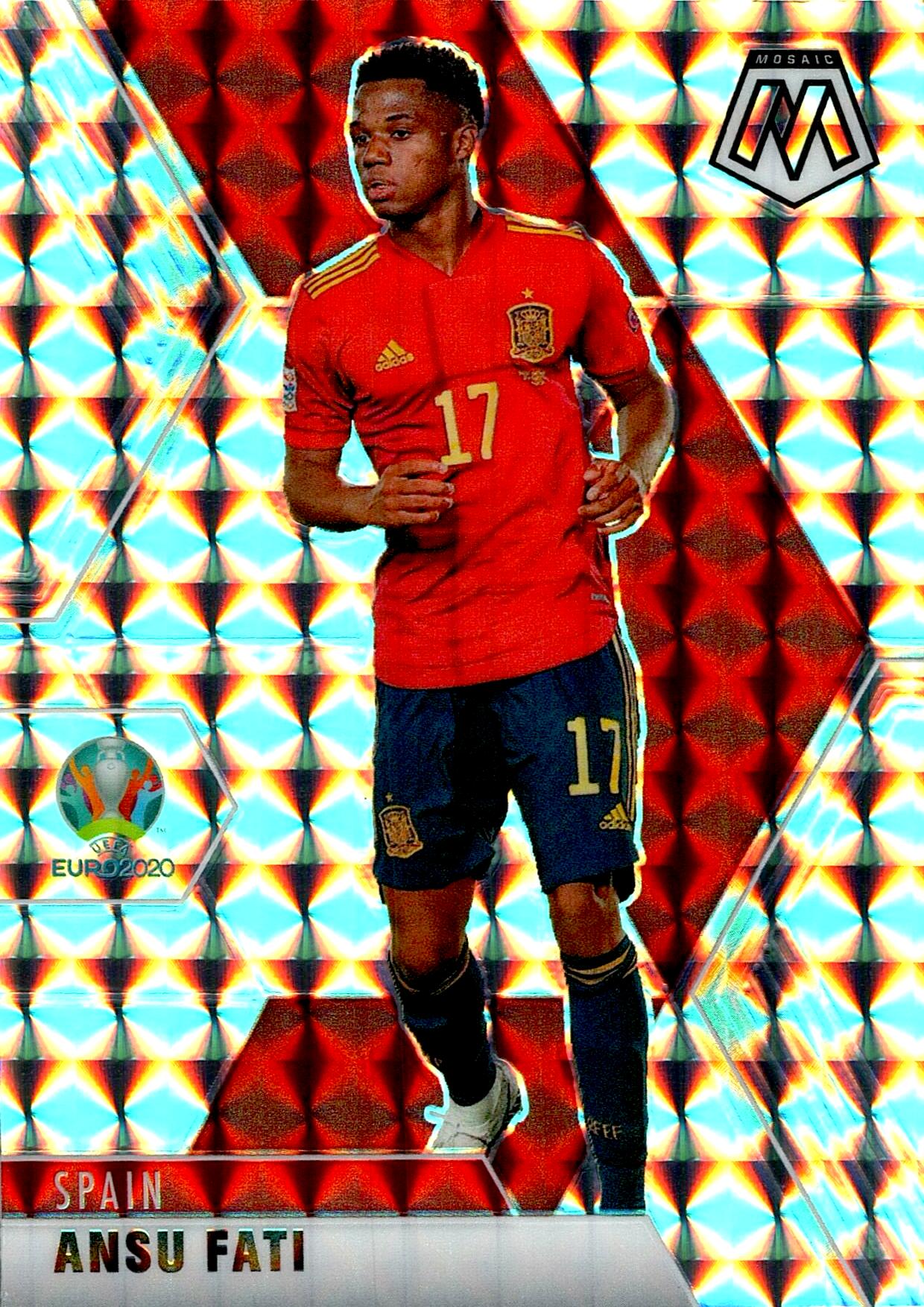 PANINI MOSAIC UEFA EURO 2020 ANSU FATI Nº166