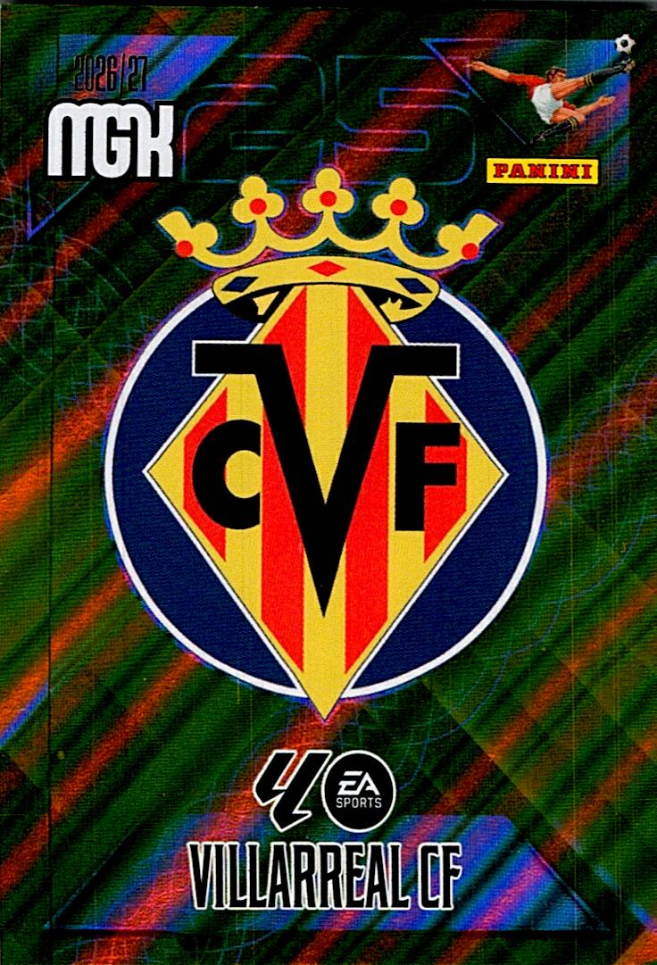 MEGACRACKS 2026/2027 ESCUDO VILLARREAL CF Nº361