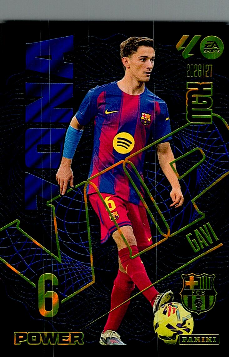 MEGACRACKS 2026/2027 ZONA VIP POWER GAVI FC BARCELONA Nº394P