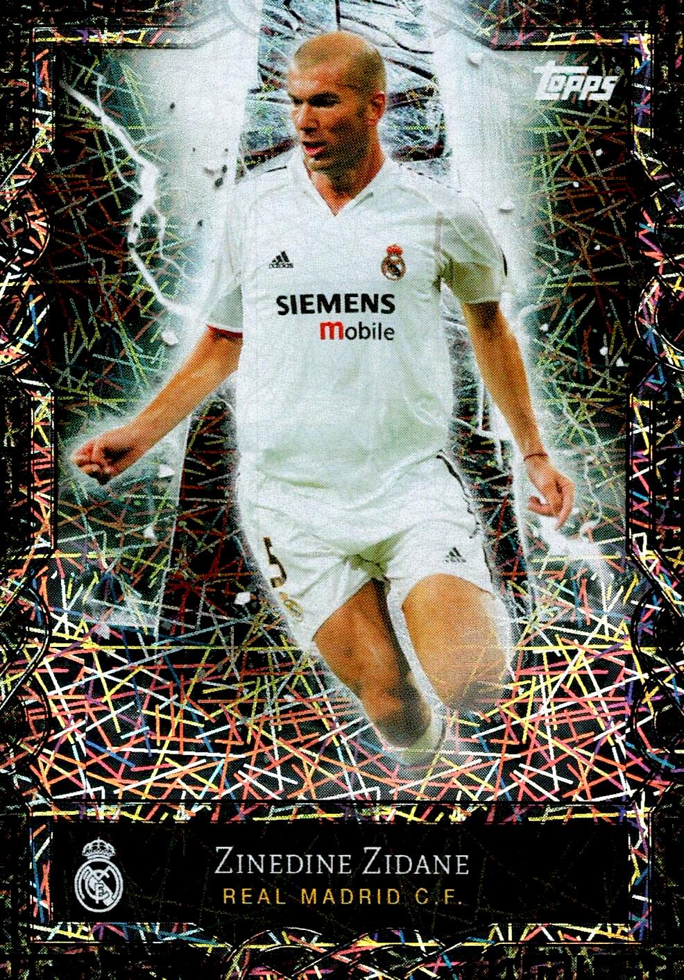 FAN SET REAL MADRID 2024/25 ZINEDINE ZIDANE MONOLITH ELECTRIC PARALLEL NºMO-6