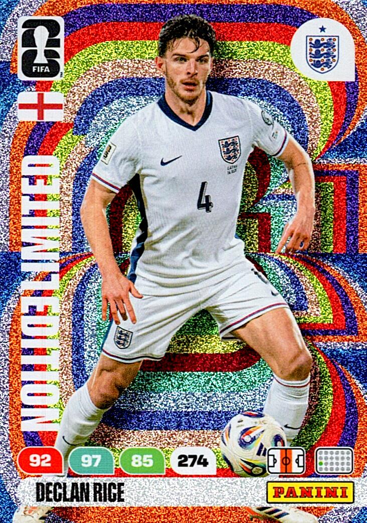 ADRENALYN WORLD CUP 2026 DECLAN RICE EDICION LIMITADA