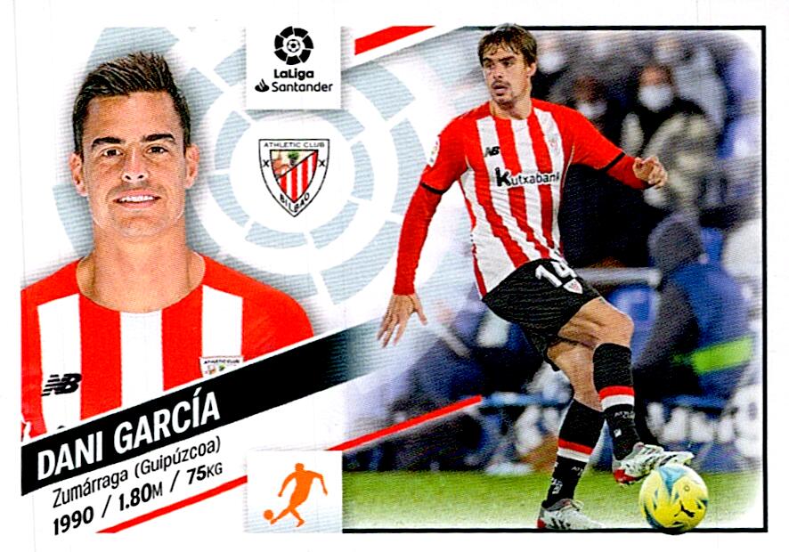Cromo Liga Este 2022/2023 DANI GARCIA ATHLETIC CLUB Nº12