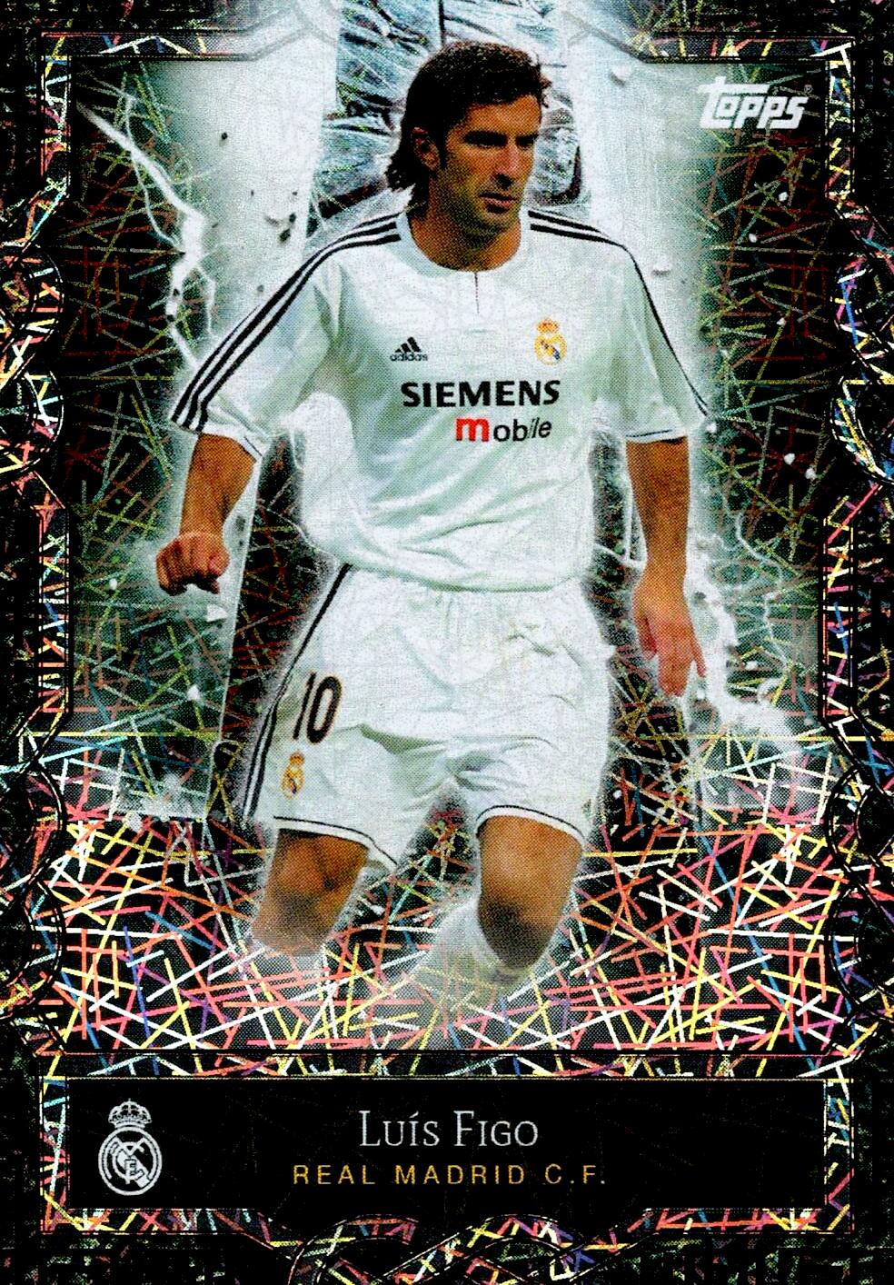 FAN SET REAL MADRID 2024/25 LUIS FIGO MONOLITH ELECTRIC PARALLEL NºMO-7