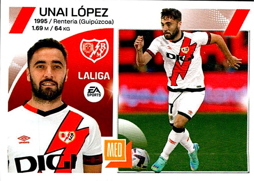 LIGA ESTE 2023/24 UNAI LOPEZ RAYO VALLECANO 10