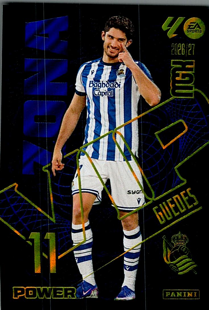 MEGACRACKS 2026/2027 ZONA VIP POWER GUEDES REAL SOCIEDAD Nº395P