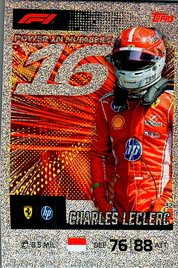TURBO ATTAX FORMULA 1 2026 CHARLES LECLERC Nº32